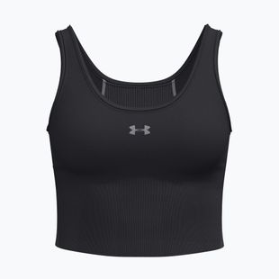 Moteriški treniruočių marškinėliai Under Armour Vanish Seamless Tank black/steel/steel