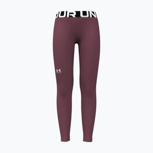 Vaikiškos treniruočių tamprės Under Armour HeatGear fuchsia dusk