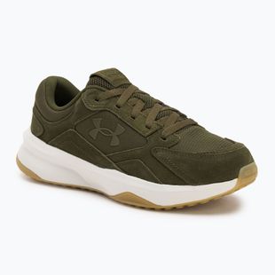 Vyriški treniruočių batai Under Armour Edge Suede expedition green/summit white/expedition green
