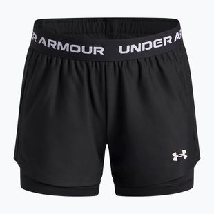 Treniruočių šortai vaikams Under Armour UA Tech Play Up 2IN1 Shorts black/black/white