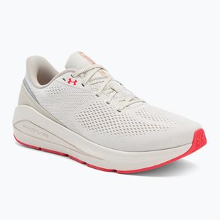 Vyriški bėgimo batai Under Armour Sonic 7 summit white/khaki base/racer red