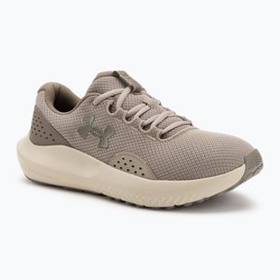 Vyriški bėgimo batai Under Armour Charged Surge 4 timberwolf taupe/taupe dusk/taupe dusk