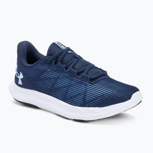 Moteriški bėgimo batai Under Armour Charged Speed Swift washed navy/nimbus blue/nimbus blue