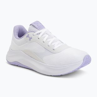 Moteriški treniruočių bateliai Under Armour Aurora 3 white/white/purple crest
