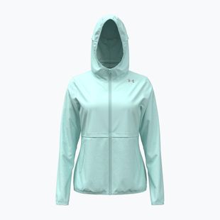 Moteriška bėgimo striukė Under Armour Velociti Pro Storm refresh mint/castlerock