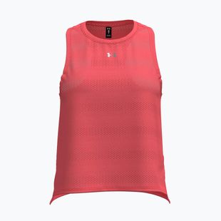 Moteriški bėgimo marškinėliai Under Armour Velociti Singlet electric tangerine/black/green mode