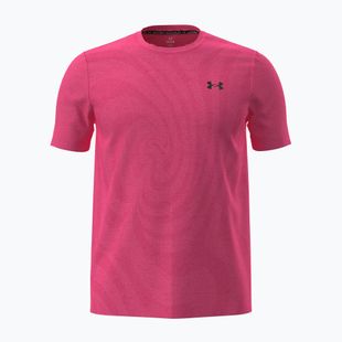Vyriški treniruočių marškinėliai Under Armour Vanish Seamless Novelty bittersweet pink/black