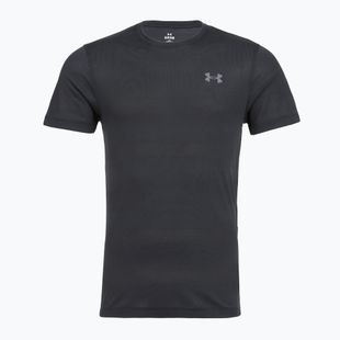 Vyriški bėgimo marškinėliai Under Armour Velociti black/black/metallic silver
