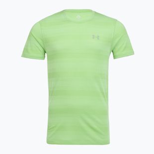 Vyriški bėgimo marškinėliai Under Armour Velociti lumos lime/white