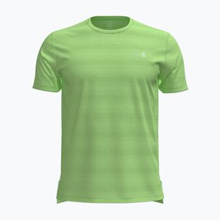 Vyriški bėgimo marškinėliai Under Armour Velociti lumos lime/white