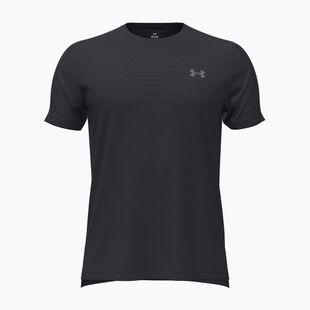 Vyriški bėgimo marškinėliai Under Armour Velociti Reflect black/black/metallic silver