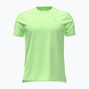 Vyriški bėgimo marškinėliai Under Armour Velociti Reflect lumos lime/white