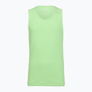 Vyriški bėgimo marškinėliai Under Armour Velociti Pro Singlet lumos lime/white