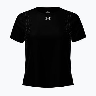 Moteriški bėgimo marškinėliai Under Armour Velociti Pro black/black/metallic silver
