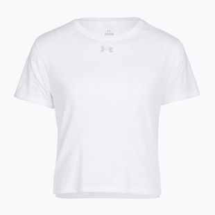 Moteriški bėgimo marškinėliai Under Armour Velociti white/white/black