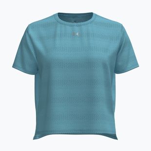 Moteriški bėgimo marškinėliai Under Armour Velociti blue haze/black/metallic silver