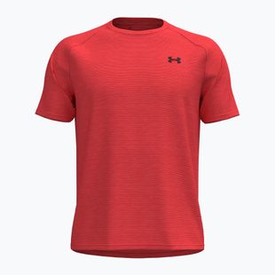 Vyriški treniruočių marškinėliai Under Armour Tech Textured venom red/black