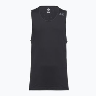 Vyriški bėgimo marškinėliai Under Armour Velociti Pro Singlet black/black/metallic silver