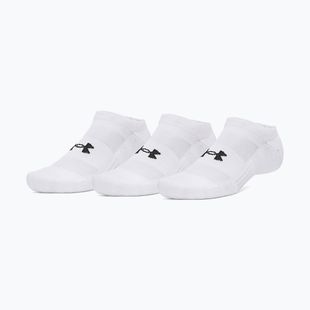 Vyriškos kojinės Under Armour Performance Cotton NS 3 pairs white/white/ultimate black