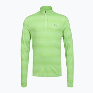 Vyriškas bėgimo džemperis Under Armour Velociti 1/4 Zip lumos lime/white