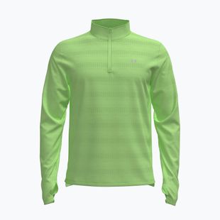 Vyriškas bėgimo džemperis Under Armour Velociti 1/4 Zip lumos lime/white
