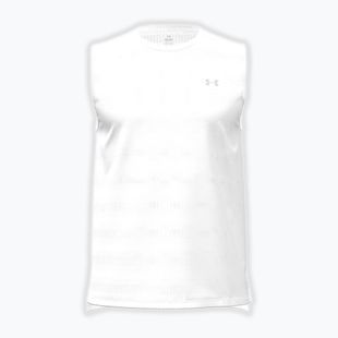 Vyriški bėgimo marškinėliai Under Armour Velociti Tank white/black/distant gray