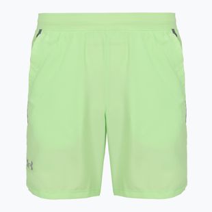 Vyriški bėgimo šortai Under Armour Launch 7" lumos lime/white