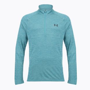 Vyriški marškinėliai su ilgomis rankovėmis Under Armour Tech Textured 1/2 Zip Boundless Blue/Black