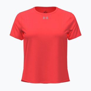Moteriški bėgimo marškinėliai Under Armour Velociti Pro electric tangerine/black/green mode