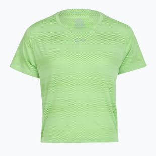 Moteriški bėgimo marškinėliai Under Armour Velociti lumos lime/white