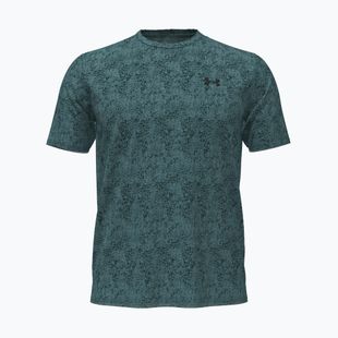 Vyriški treniruočių marškinėliai Under Armour Tech Tee Pixelate rack green/black