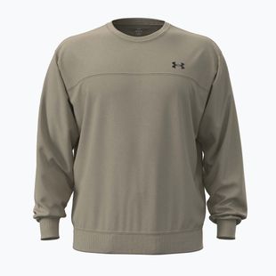 Vyriškas džemperis Under Armour Rival LW Crew city khaki/black