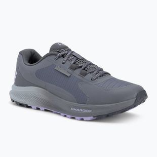 Moteriški bėgimo batai  Under Armour Charged Bandit Trail 3 titan grey/castlerock/purple crest