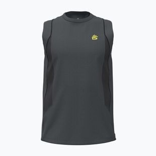 Vyriški krepšinio marškinėliai Under Armour Curry Training Tank lumin yellow