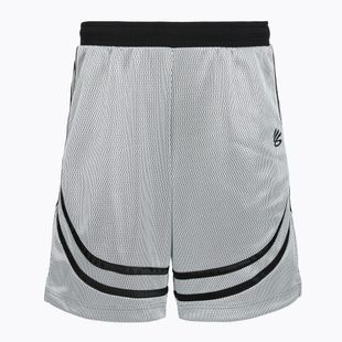 Vyriški krepšinio šortai Under Armour Curry Signature white/black