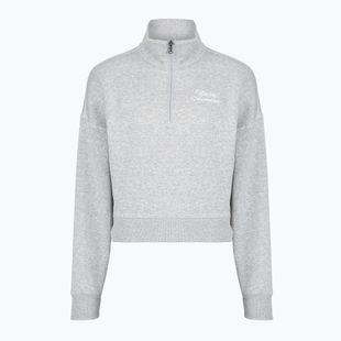 Moteriškas džemperis Under Armour Rival Fleece Script HZ mod gray light heather/white