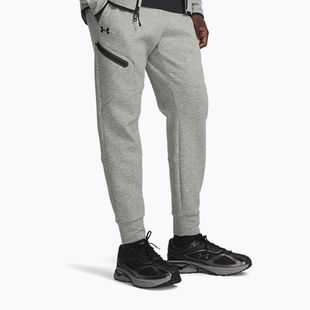 Vyriškos kelnės Under Armour Unstoppable Fleece mod gray/black