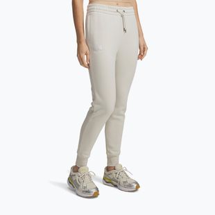 Moteriškos kelnės Under Armour Icon Fleece Jogger summit white/white