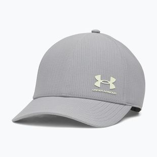 Kepurė su snapeliu Under Armour Iso-chill Armourvent steel/fade green