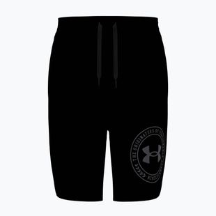 Vyriški treniruočių šortai Under Armour Rival LW Graphic black/black