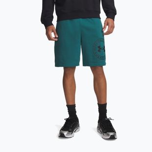 Vyriški treniruočių šortai Under Armour Rival LW Graphic rack green/black