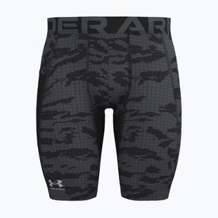 Vyriški treniruočių šortai Under Armour HG Printed Long Short black/castlerock/white