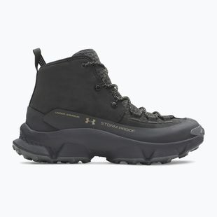 Vyriški žygio batai Under Armour Charged Expanse Mid LTHR WP Black/Anthracite/Bayou