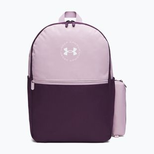 Miesto kuprinė Under Armour Essential Printed Backpack mauve pink/purple echo/white