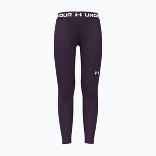 Vaikiškos tamprės Under Armour HeatGear Leggings purple echo/white
