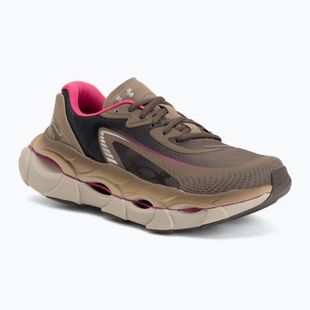 Moteriški bėgimo batai Under Armour Halo Racer 2 desert taupe/virtual pink/peppercorn