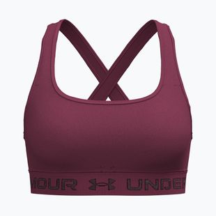Sportinė liemenėlė Under Armour Crossback Mid claret/ox blood