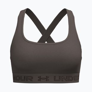 Sportinė liemenėlė Under Armour Crossback Mid peppercorn/kona brown