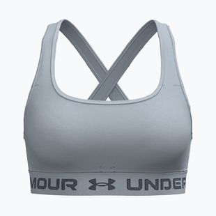 Sportinė liemenėlė Under Armour Crossback Mid blue fog/downpour gray