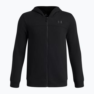 Vaikiškas džemperis Under Armour Rival Lightweight Full Zip ultimate black/black